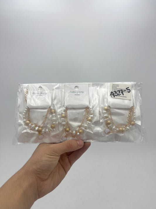 Pulsera c/Piedras y Cuentas - Paquete de 12 piezas $14.08 c/u