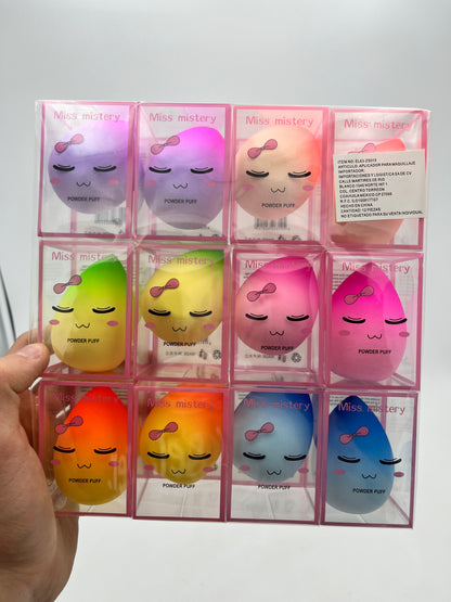 Esponja Para Maquillaje - Paquete de 12 piezas 5.50 c/u