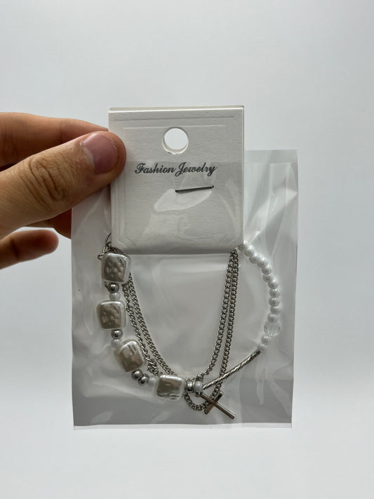 Pulsera c/Piedras y Cuentas - Paquete de 12 piezas $14.08 c/u