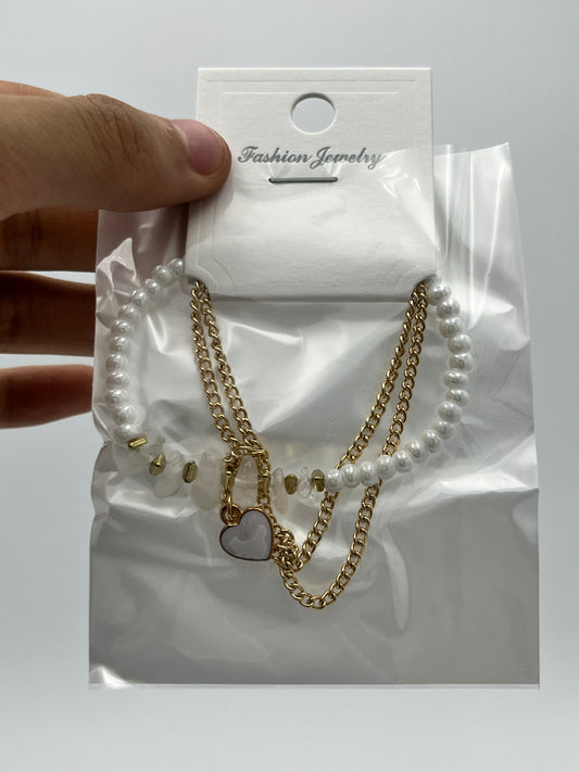 Pulsera c/Piedras y Cuentas - Paquete de 12 piezas $14.08 c/u