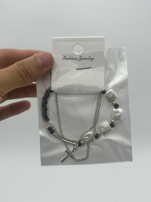 Pulsera c/Piedras y Cuentas - Paquete de 12 piezas $14.08 c/u