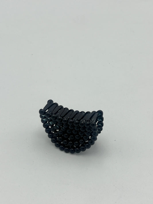 Pinza Chica Negra Puntos - Paquete de 12 piezas 2.58 c/u