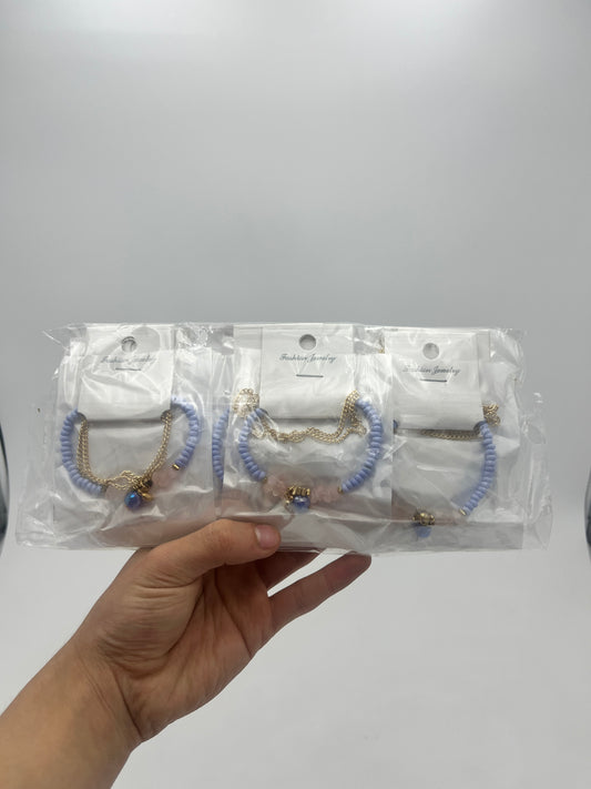 Pulsera c/Piedras y Cuentas - Paquete de 12 piezas $14.08 c/u