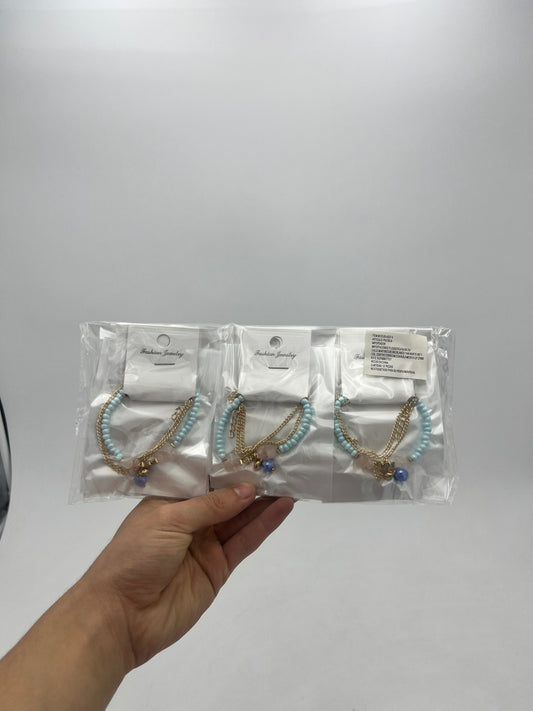 Pulsera c/Piedras y Cuentas - Paquete de 12 piezas $14.08 c/u