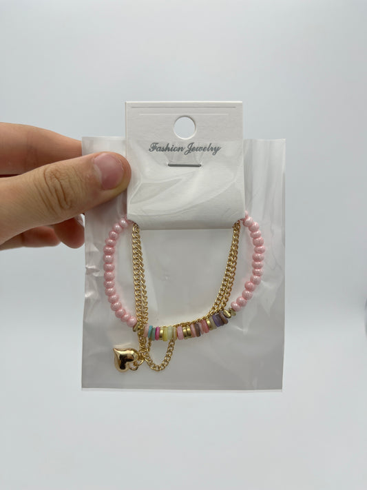 Pulsera c/Piedras y Cuentas - Paquete de 12 piezas $14.08 c/u