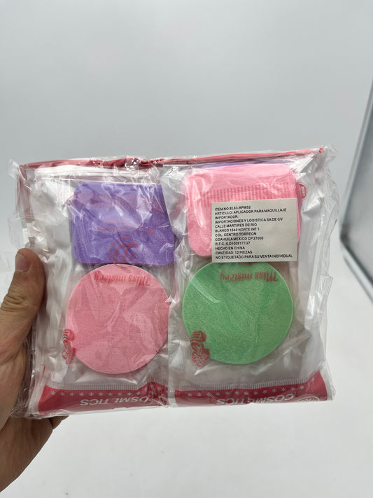 Aplicador Borla c/2 - Paquete de 12 piezas 2.08 c/u